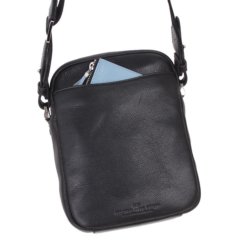 P.I.D. Blanc Genuine Leather Pochette PAJ201BK