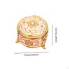Jewelry Case Small Box Decorative Portable for Women Desktop Keepsake Trinket