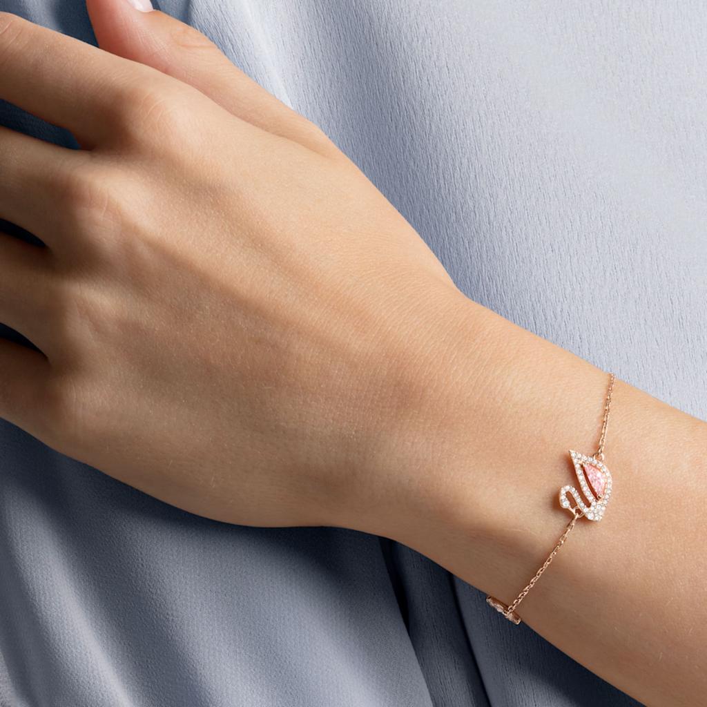 Swarovski Rose Gold plated Bracelets Womens Rose Gold