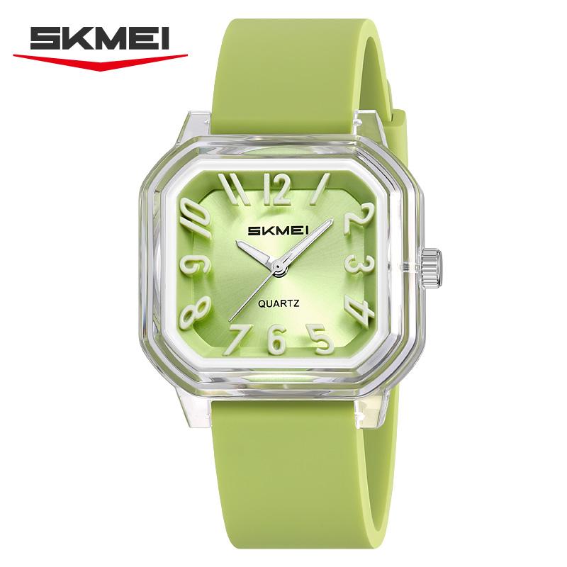 SKMEI 2484 Luxury Small Young Lady Girl Quartz Watch for Women Casual Creative Sports Waterproof Womens Wristwatches Reloj Mujer