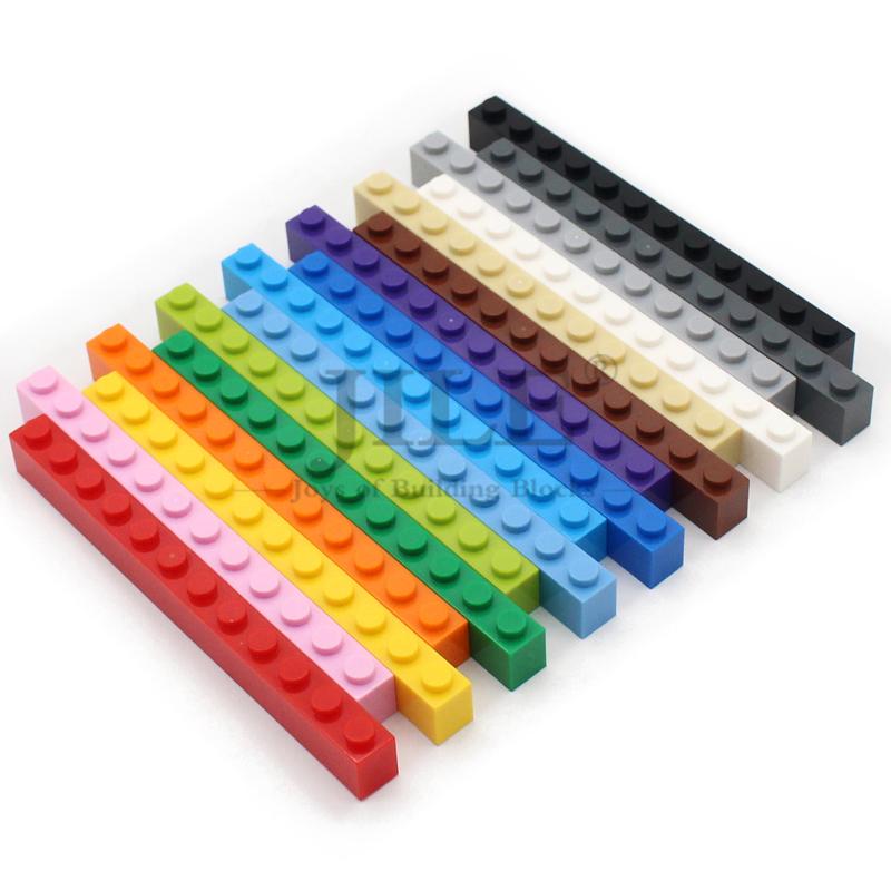 20Pcs Moc 6112 Bricks 1X12 Building Block Diy Compatible Educational Assembly Particle Creative Construction Classic Toys