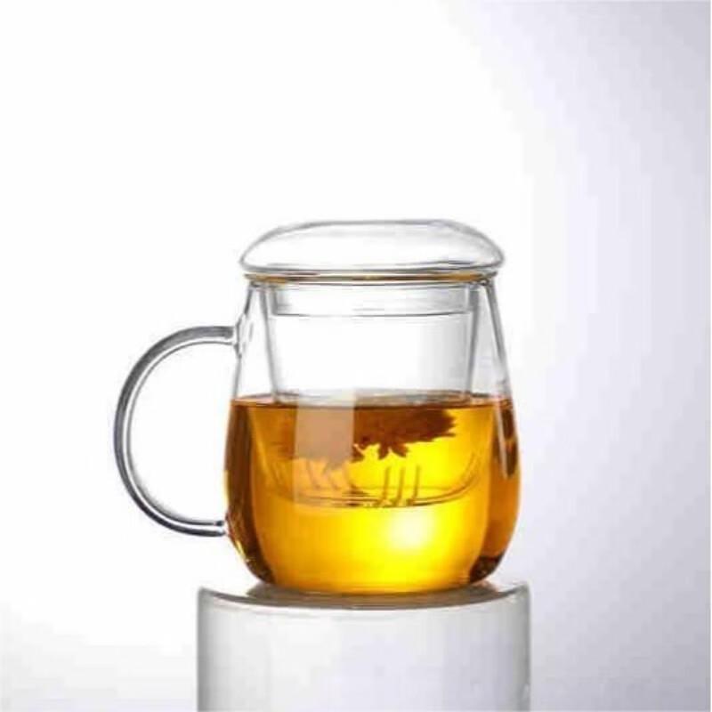 Shangqi High Borosilicate Glass Tea Infuser Mug