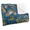 JQ Licensing Jl-Jp-Jq 2 Silky Trout Fishing Supersoft Blanket