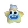 Large Mouth Cartoon Doll Keychain Star Shape Macaron Color Keychain