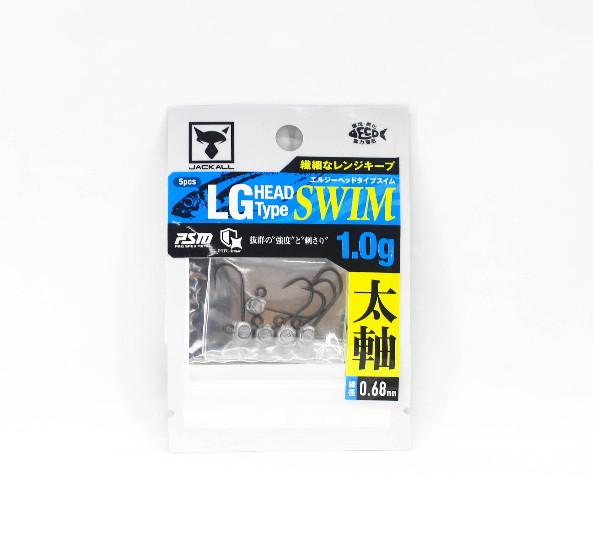 

Джиг-головка Jackall LG Head Type Swim L Размер 1.0г 5шт (1517)