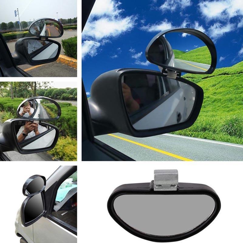 Car Side Vehicle Blindspot Blind Spot Mirror Wide Angle View Brand New Safety