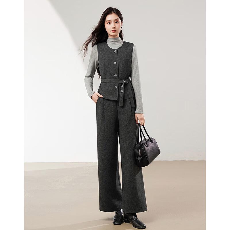 Si Shui Nian Hua Women's Autumn/Winter 3-Piece Outfit Set