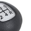 Honda Civic VIII 2005- GRAY-BLACK 5 SPEED Shift Knob SILVER COVER