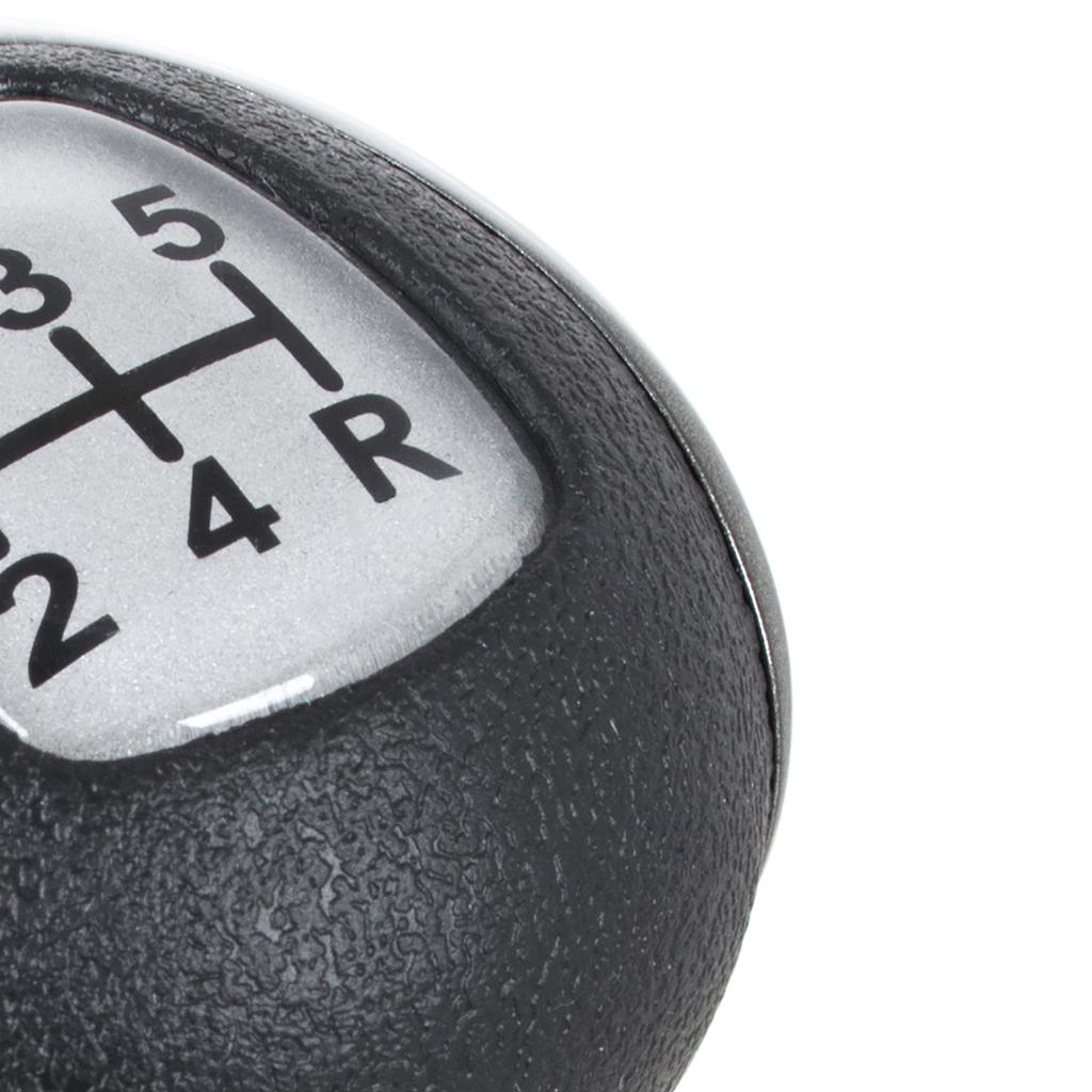 Honda Civic VIII 2005- GRAY-BLACK 5 SPEED Shift Knob SILVER COVER