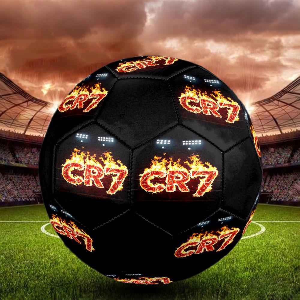 1pc Cristiano Ronaldo Soccer Ball Size 5 Indoor Soccer Ball Fashion Colorful Backyard Game - Great For Sports Fans Gift HE18