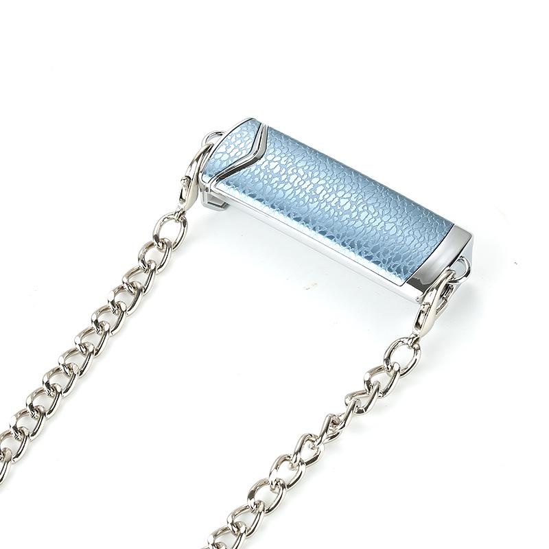 Metal Crossbody Phone Lanyard with Back Clip and Chain Holder