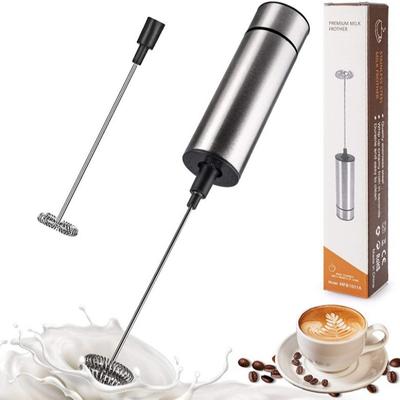 Portable Electric Milk Frother Mini USB Rechargeable Foam Maker Handheld Foamer High Speed Drink Mixer Coffee Blender Egg Beater