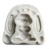 Easter Bunny Egg Silicone Mold Fondant Plaster Chocolate Mould Supplies X3UC