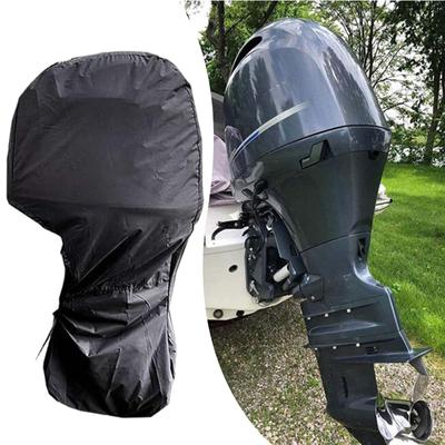Outboard Motor Cover Boat Oxford Fabric Adjustable Waterproof Engine Hood Covers