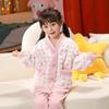 Thickened Flannel Mother-Daughter Suit for Autumn/Winter - Medium & Large Sizes