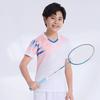 Custom Printed Quick-Dry Badminton Shirt Kids Unisex Sport Top Tennis Pickleball Training Competition Wear