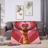 Y2K Funny Robert Help Marcus The Worm Blankets Super Soft Graphic Plush Throw Blanket For Couch Bed Camping Bedspread Bed Cover