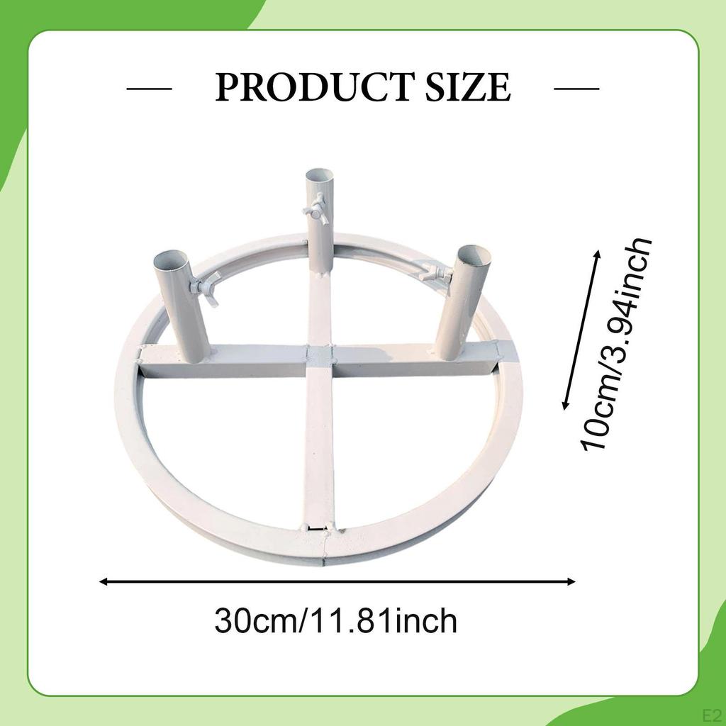 Flower Pole Display Stand Base Decoration Floral Arrangement DIY Holder for Birthday