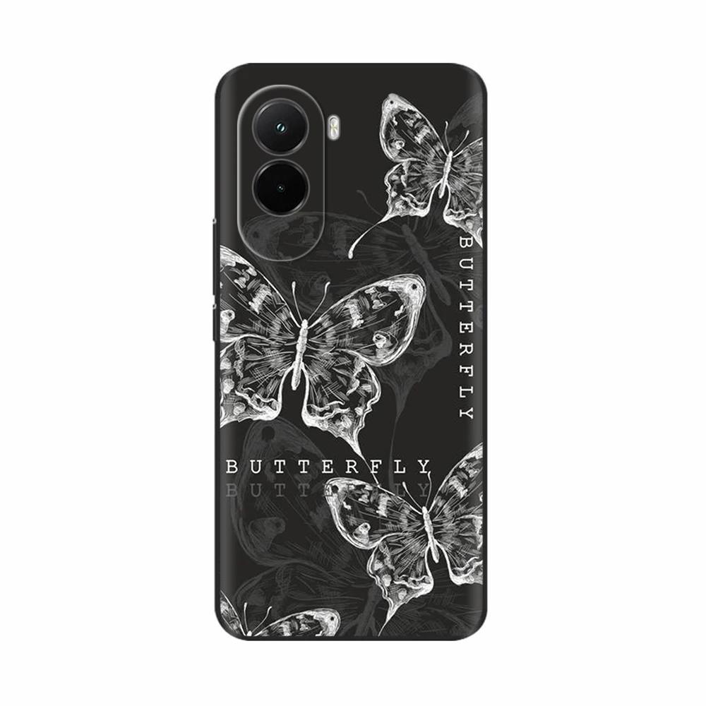 For Poco M7 4G Case Silicone Camera Protection Back Cover For Xiaomi PocoM7 4G TPU Cartoon Funda Poco M7 4G M 7 Phone Case Coque