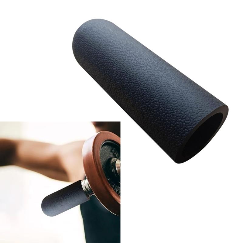 Landmine Grip Attachment Barbell Adapter Sleeve Replacement Nonslip Rubber Barbell Grip Handles Easy to Install
