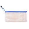 A4 Transparent PVC Mesh Zipper Bag - Creative Document and Stationery Folder with Logo Print