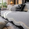 Waterproof and Non-slip Sofa Cushion, Simple European Light Luxury Style, Fashionable Four-season Universal Seat Cushion, Nordic Style Lace Sofa Towel
