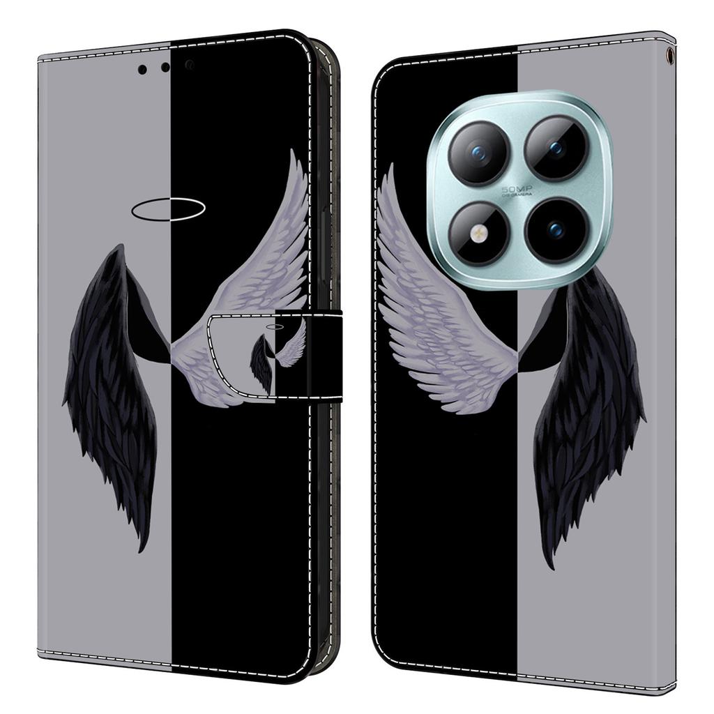 Wallet Case For Xiaomi Poco M8 5G/Redmi Note 15 5G (Global)/15 4G (Global) Magnetic Clasp 3D Pattern Leather Phone Cover