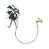 Umbrella Adorable Girl Brooch With Vibrant Colors For Fashionable Metal Lovers Pin
