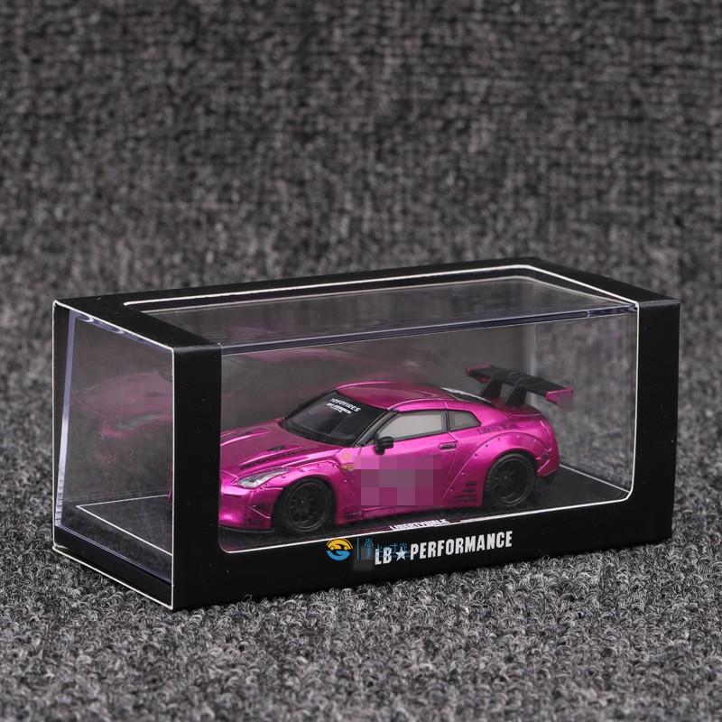 In Stock Lb Original Factory 1:64 Gtr R35 Wide-body Lb Electro-optical Powder Simulation Alloy Miniature Die-cast Car Model Toys