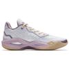 New Anta Cushioning, Wear Resistant Low Top Basketball Shoes Men's White Gray Purple 912531101Q-1