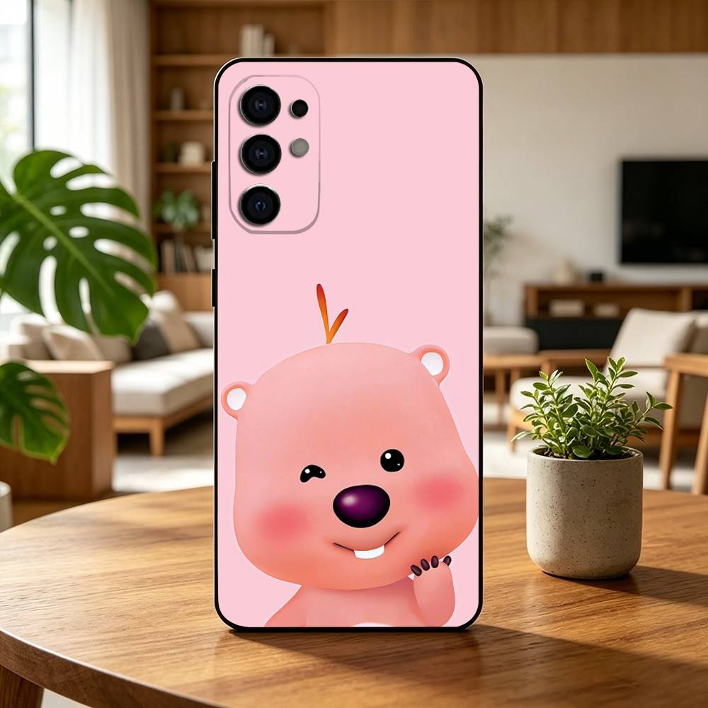 FOR C-Cute L-Loopys Gift Phone Case For Samsung S25,S24,S21,S22,S23,S30,Ultra,S20,Plus,Fe,Lite,Note,10,Black Cover