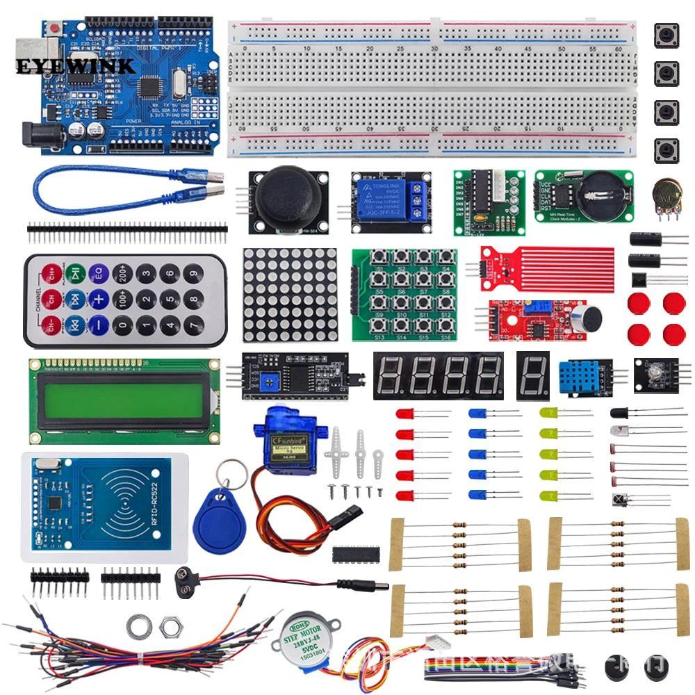 Kit Inicial RFID UNO R3 com Motor de Passo - Versão Aprimorada