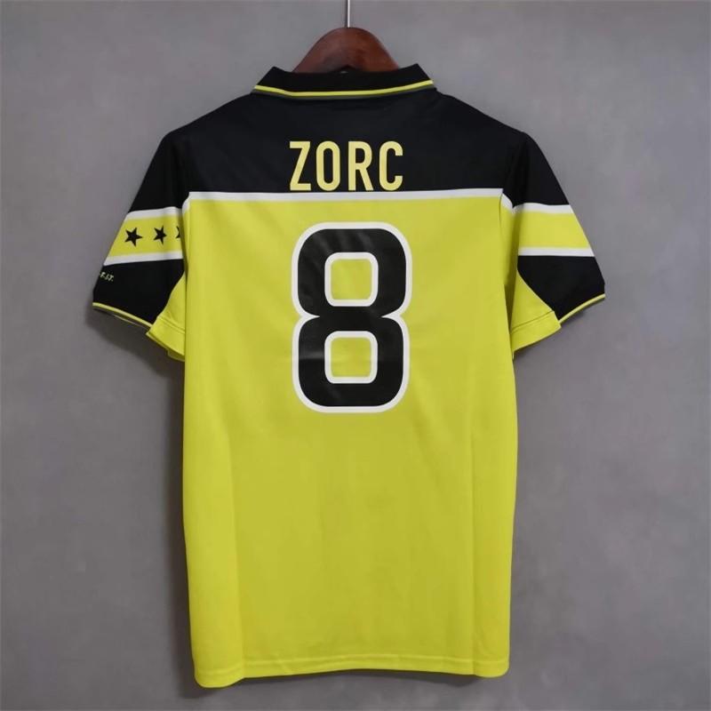 Retro Fußballtrikot Herren Damen Erwachsene Fußballhemd Vintage Dortmund BVB Klassische Trikots Riedle Muller Sammer Haaland