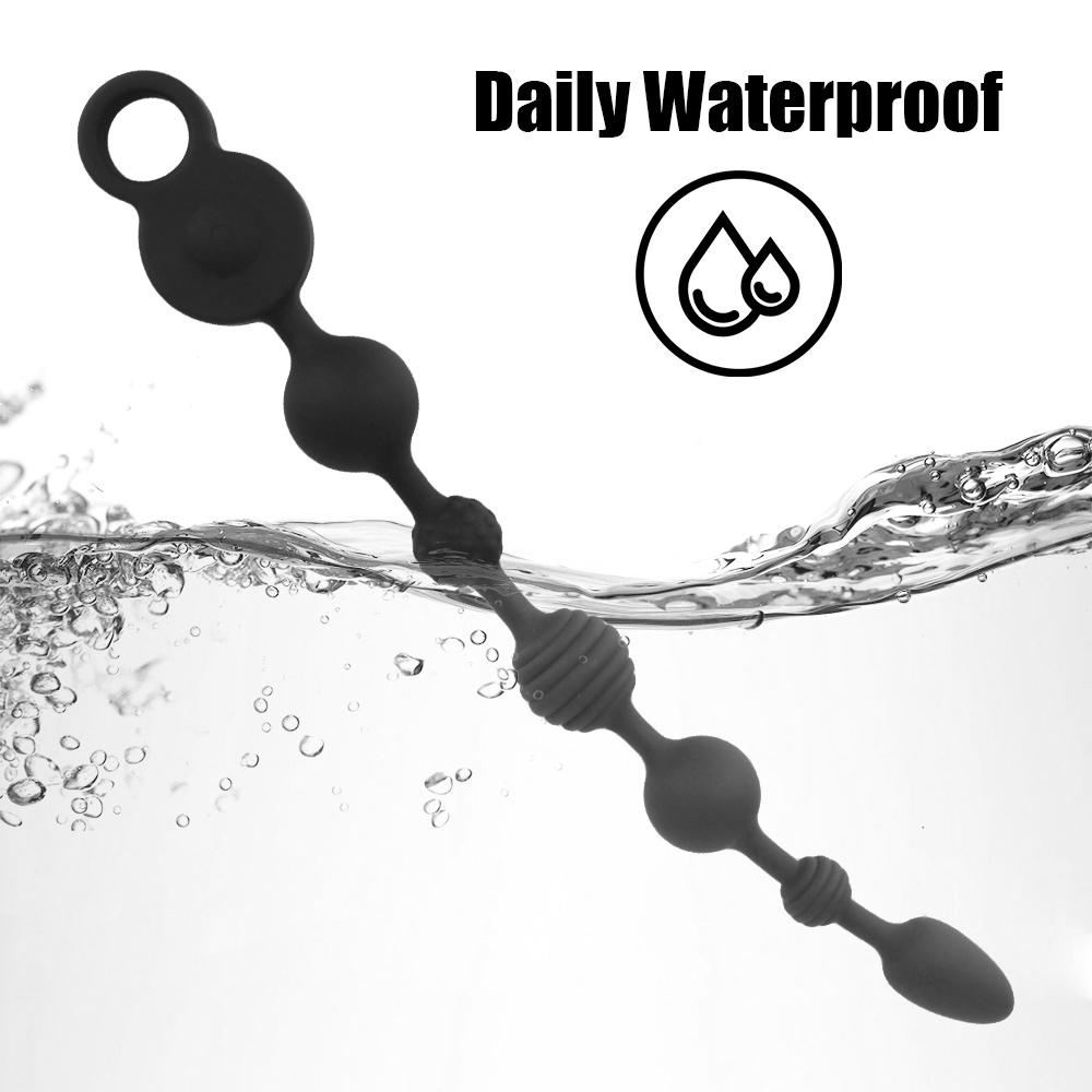 Vibratoare Plug Anal Lung 35/43cm Margele Anale pentru Femei Bile Vaginale Bărbați Masaj Prostata Jucării Sexuale Jocuri Adulți Erotice