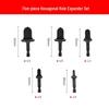 6-Piece Triangular Handle Black Copper Pipe Expander Set for Air Conditioning