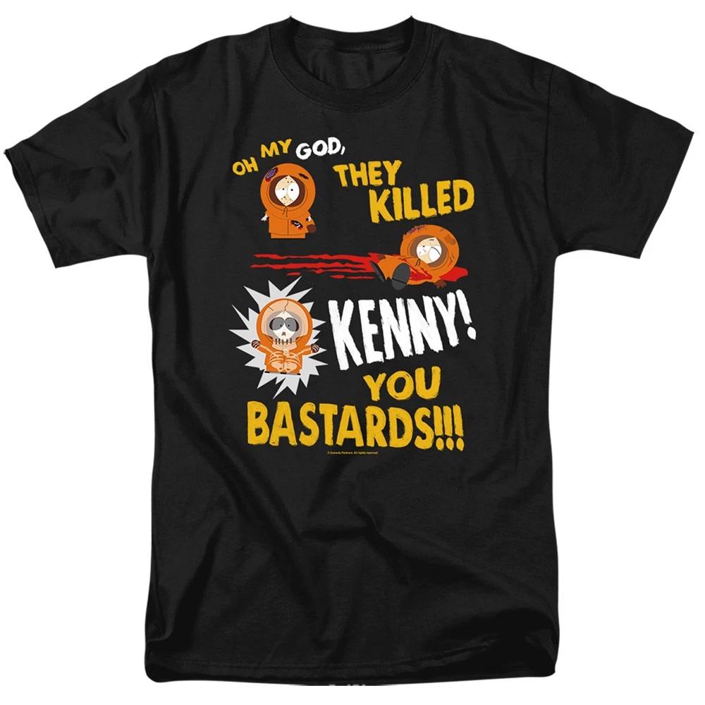 South Park - Dead Kenny - Unisex Short Sleeve Children s T-shirt - Black 140