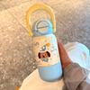Water Bottleins Wind High Value Three Drinks Carrying Pot Thermos Cup Straw Cup Cartoon Children with Handle Cute Water Cup