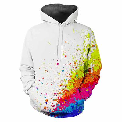 Modieuze Heren- en Dames 3D Geprinte Comfortabele Heren Warme Dagelijkse Casual Sport Hoodie Geschikt voor Buitenkleding