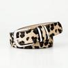 New Leopard Print Snake Print Women's Belt Pin Buckle European and American Versatile Jeans Niche Belt Women