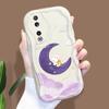 Cute Cartoon Pattern Cream Texture Casing Wavy Edge Soft Silicone Cover Phone Case for Huawei Honor Infinix Tecno iPhone