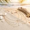 Creative Multilayer Imitation Pearl Tassel Waist Chain For Women Men Fashion Sexy Bikini Summer Beach Belly Chain Body Jewelry