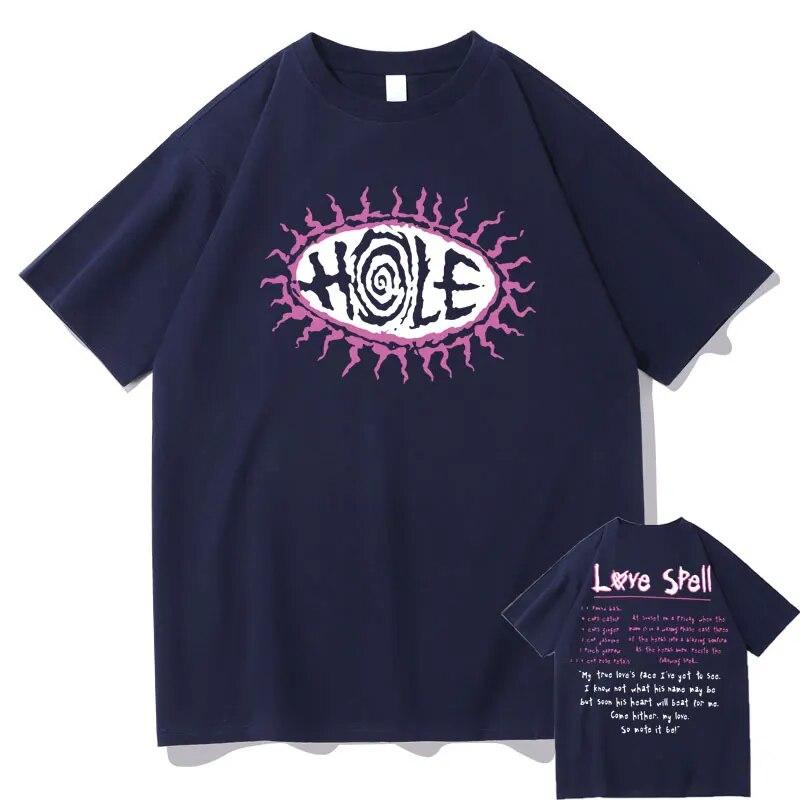 

Футболка Hole Love Spell Lyrics Vintage Hip Hop Unisex Women Oversize Tshirt Courtney Love Beautiful Monsters 90s Rock Band Футболка L