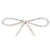 10 Stück Funkelnder Strass-Schleifen-Broschen-Pin Vintage Schleifenknoten Krallenketten-Pin Strass-Brosche Für Damen