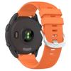 For Garmin Forerunner 265 Silicone Watch Band 22mm Cross Stripe Soft Sport Replacement Watch Strap
