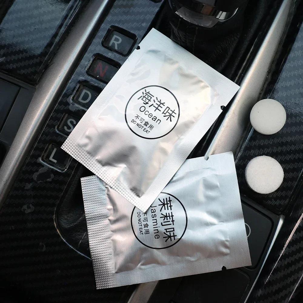 Car Air Fresheners Refills Cars Air Vent Clip Replacement Set Pads Solid Fragrance Scent Air Freshener Refill Tablets Deodorizer