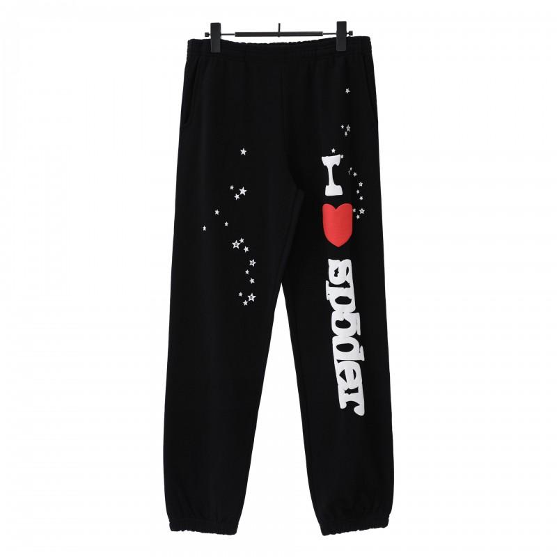 Mens Spiderweb Print Hooded Sweatshirt Casual Jogger Pants Set - Loose Fit Cotton Blend Streetwear Teens
