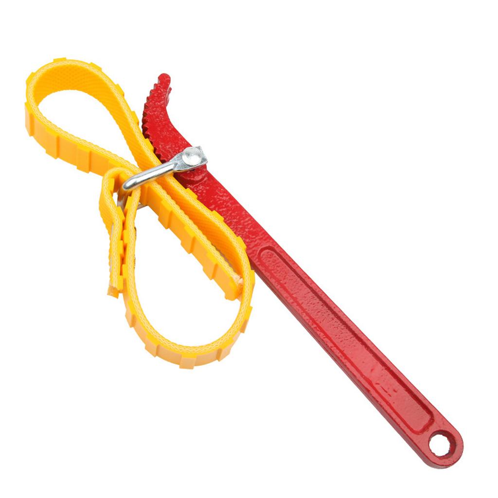Adjustable Strap Opener Chain Oil Filter Belt Wrench Puller Spanner Cartridge Disassembly Repair Tool Motorcycle Car Accessories