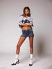 2025 Sexy Retro Denim Mini Skirt: Loose, Slimming, Stylish Women's Fashion