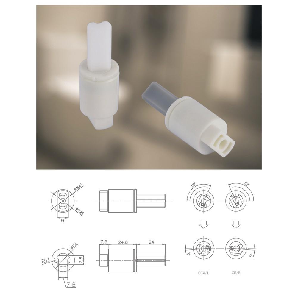 Inlet Valve Hydraulic Soft Close Plastic Prevent Noise
