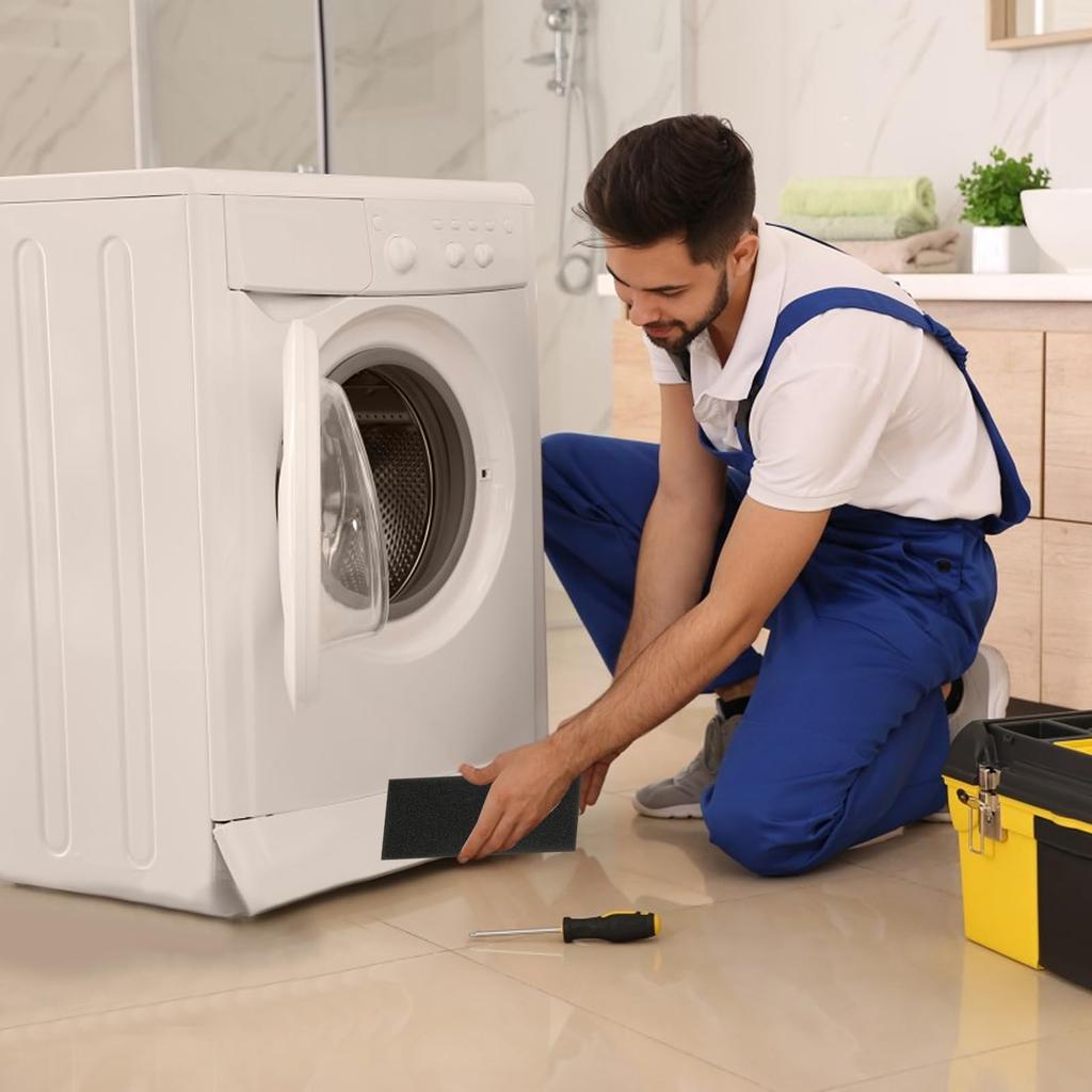 8er-Pack Trocknerfilter (225x106x8mm) - Kompatibel mit Bauknecht/Whirlpool Wärmepumpentrocknern